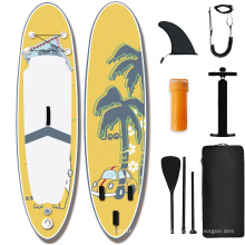 2021 New Allround Transparent SUP Paddle Board Inflatable Stand Up Paddle Board Pupm for Water Sport